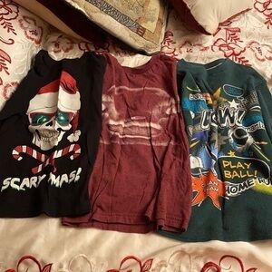 Lot of boys 7/8 long sleeve T-shirts